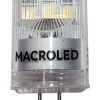 Lampara Bipin Led 2w G4 Luz Fria 6000k 12v Macroled