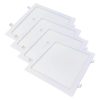 Pack X 4 Panel Embutir Led Cuadrado 24w Luz Cálida Macroled