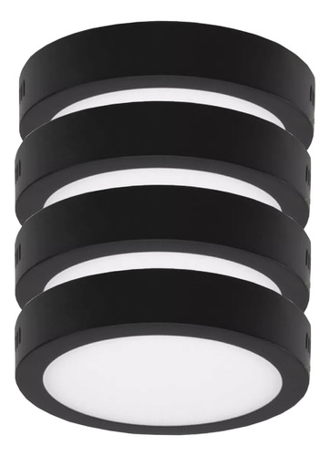 Pack_X_4_Plafones_Led_6w_Redondo_Negro_Calido_3000k_Macroled_D_972393-MLA79857674015_102024-O.jpg Pack X 4 Plafones Led 6w Redondo Negro Calido 3000k Macroled