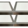 Pack X 4un Plafon Led 18w Blanco Frio 6000k Cuadrado Platil
