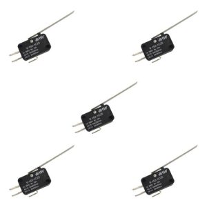 Pack X 5 Microswitch Por Palanca Larga Baw V-153-1c25