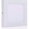 Panel Led Cuadrado 18w Luz Cálida 220v Exterior Macroled