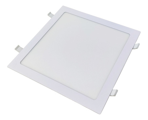 Panel Led De Embutir Cuadrado 24w Luz Fria 6000k Baw