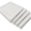 Panel Led Plafón Cuadrado 12w Luz Blanco Neutro Ext Pack X4