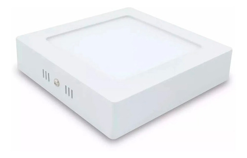 Panel Plafon Led 6w Exterior Cuadrado 220v Calido Macroled!