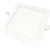 Panel Led Embutir Cuadrado Interior 12w Calido Led Macroled