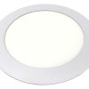 Plafón Panel Led Redondo Interior 12w Led Trefi