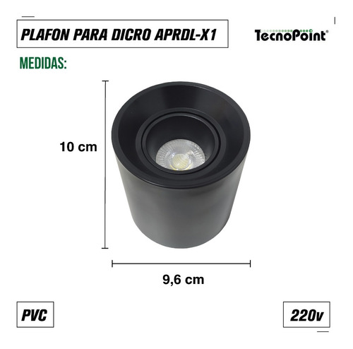 Plafon_Redondo_Liso_Pvc_1_Luz_Para_Dicroica_Negro_Pack_X4_D_791726-MLA51554933169_092022-O.jpg