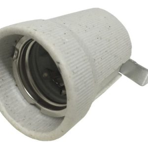Portalámpara Cerámico Macroled Rosca E27