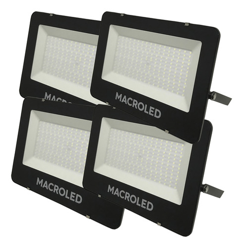Reflector Led 150w Ip65 Exterior 13500lm 220v Pack X4