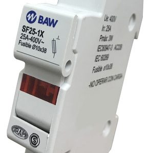 Seccionador Portafusible 1 Polo 25a Con Indicador Led Baw