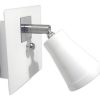 Spot Aplique 1 Luz Led Blanco Text Gu10 Dicro Dublin