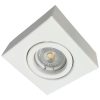 Spot Semi Embutido Cuadrad Móvil Para Dicroica Led Gu10 220v