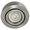 Spot Semi Embutido Redondo Apto Led Gu10 Platil