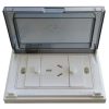 Tapa Capsulada Exterior + Tomacorriente - Cambre