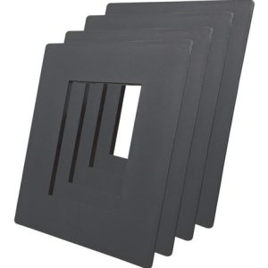 Tapa Linea Arte 4 Modulos Color Gris Cambre Pack X 4