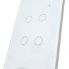 Tecla Macroled Smart Wifi Táctil 4 Canales C/capacitor