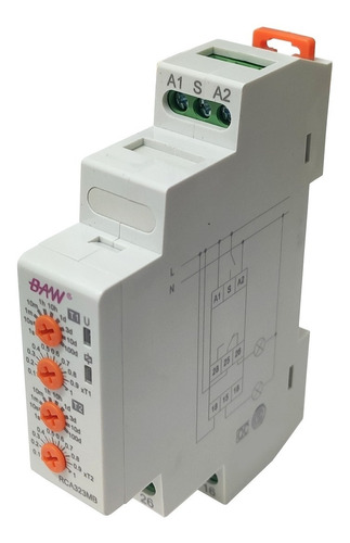 Temporizador Con Función De Ciclado Asimétrico Rca323mb Baw