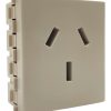 Tomacorriente Patas Rectas 20amp Toma Tierra Teclastar