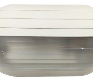 Tortuga Pvc Ovalada Esmerilada Con Visera Apta Exterior City