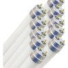 Tubo Led 18w Vidrio =36w 120cm Blanco Neutro 4500k Pack X10