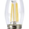 Vela Led Vintage Filamento 4w = 40w E27 Macroled 3000k