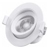 Spot Embutir Blanco Dicro Led 7w Calido Movil