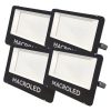 Reflector Led Macroled 200w 220v Blanco Frio Futbol Pack X4