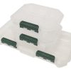 Set Organizador X3 Transparente Compartimientos Jadever
