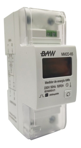 Multimedidor De Energía Consumo Kw/h Reseteable Display Ldc