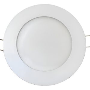 Panel Led Redondo 6w Embutir Blanco Frío Macroled