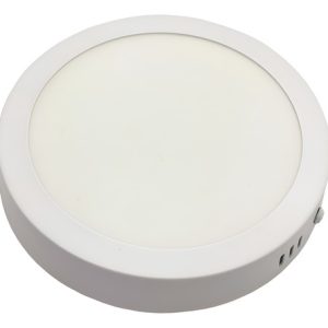 Plafón Panel Led Redondo Exterior 12w Neutro Macroled