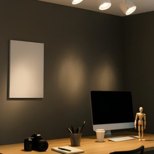 Aplique Barral Riel 4 Luces Ar111 Tacho Spot Movil Techo Blanco