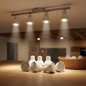 Lampara Dicroica 7w Led Calida Gu10 Macroled Pack X 10un