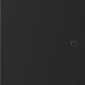 Llave De Luz Milan Pulsador Timbre Bastidor Macroled Negro 10 A 250 V Negro