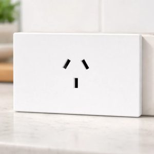 Tomacorriente Toma Simple 1 Toma Blanco Milan Macroled Blanco