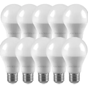 Bulbo Led 10w Frio 1°marca 80% De Ahorro X 10 Unid Macroled