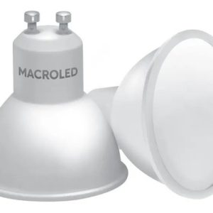 Pack X 10 Lamparas Dicroica Led 5w Gu10 220v Neutro Macroled Blanco Neutro
