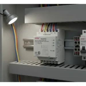 Selector Automático De Fase Baw 25a Protector Tensión