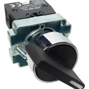 Selectora Palanca Corta Manual 2 Posiciones I-0 Ø22 1na Baw