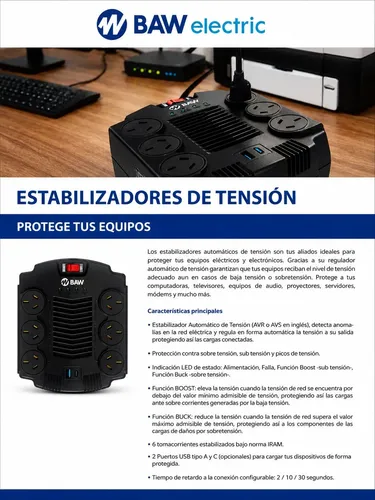Estabilizador_De_Tension_Automatico_6_Tomas_1000w___Usb_Baw_D_977587-MLA111190064537_052026-O.webp