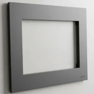Tapa Y Distanciador 8 Módulos Gris Bauhaus Cambre 4974