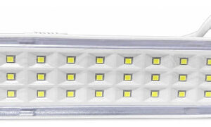 Luz De Emergencia  30 Led Luz Fria 220v Recargable King Blanco