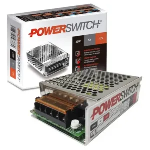Fuente Powerswitch C/gabinete 12v 5a 60w Interior