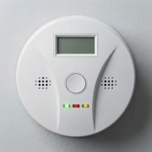 Detector De Monoxido De Carbono Autonomo A Pilas Pronext Blanco